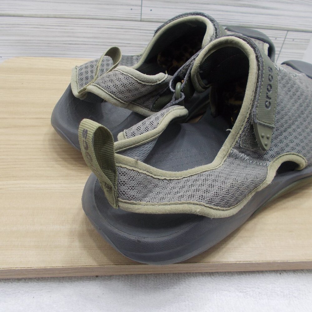 Crocs Swiftwater Fisherman Deck Shoes Sandals Closed Toe Men’s 11 - Picture 4 of 5